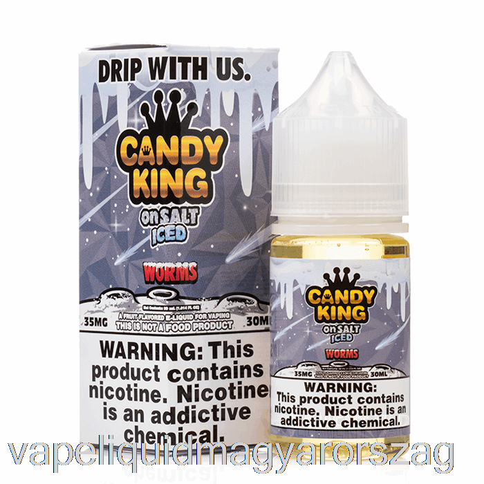 Jeges Férgek - Candy King On Salt - 30ml 35mg Vape Folyadék
